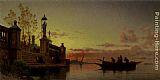 Hermann David Solomon Corrodi Canvas Paintings - Prayers At Dawn